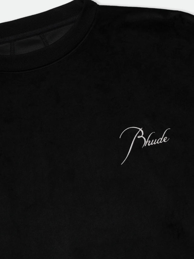 RHUDE Velour Classique Crewneck