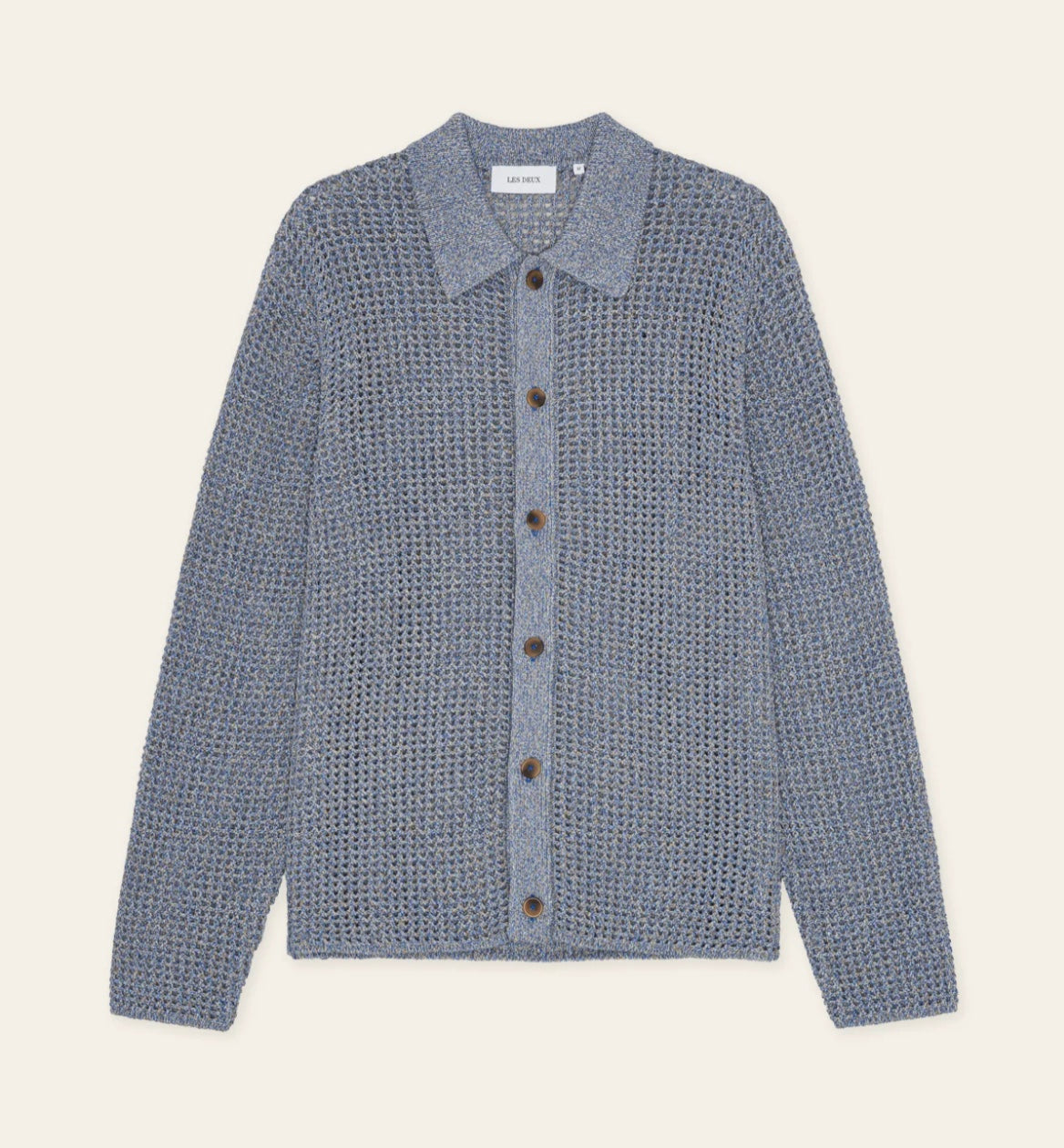 Les Deux Gerald Long-Sleeve Knitted Shirt