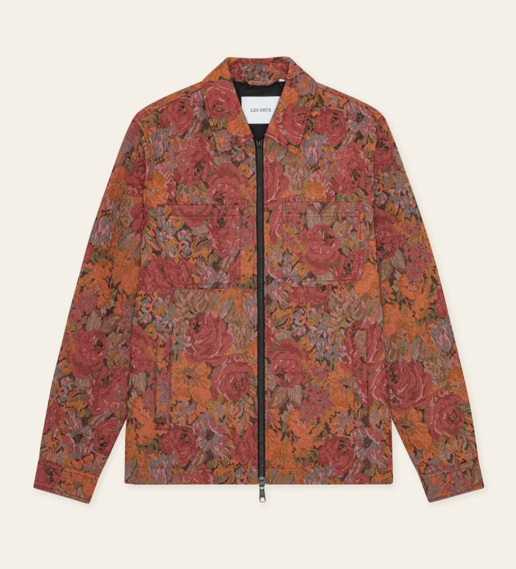 Les Deux Marseille Jacquard Zipper Jacket