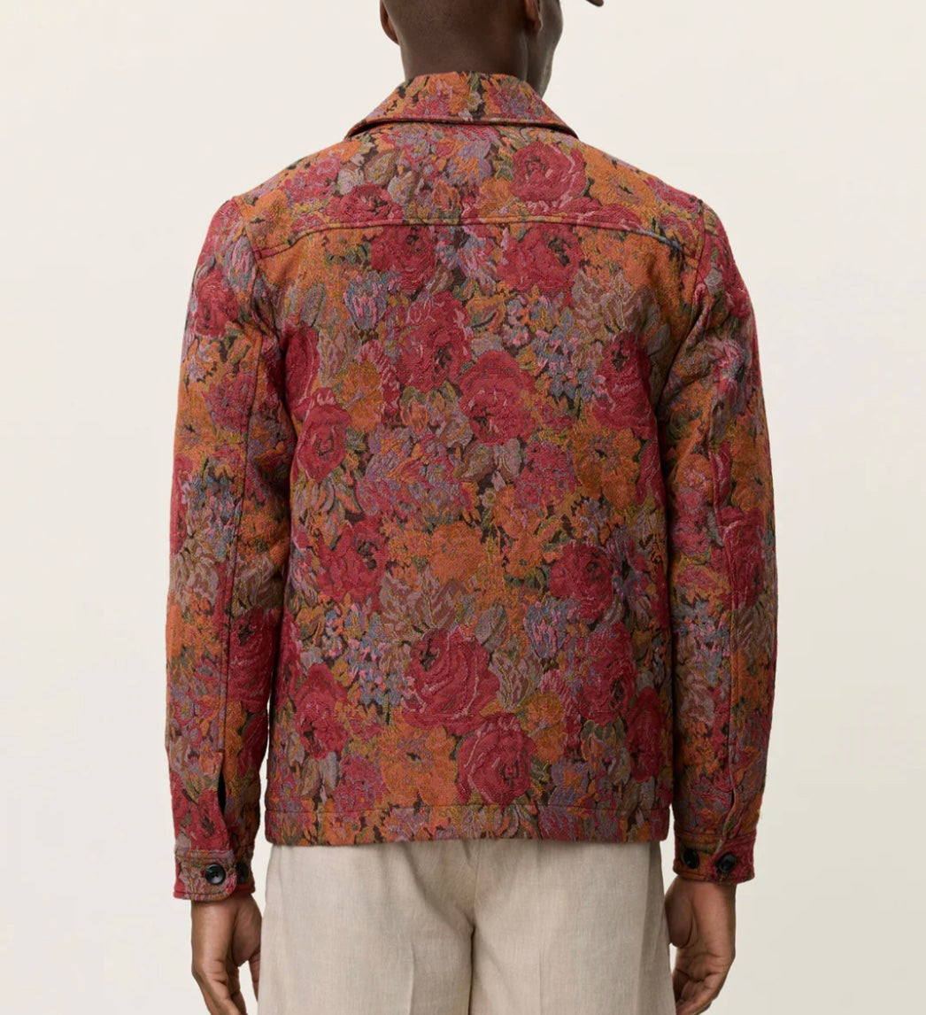 Les Deux Marseille Jacquard Zipper Jacket
