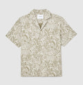 Les Deux Lesley Flower Jacquard Short-Sleeve Shirt