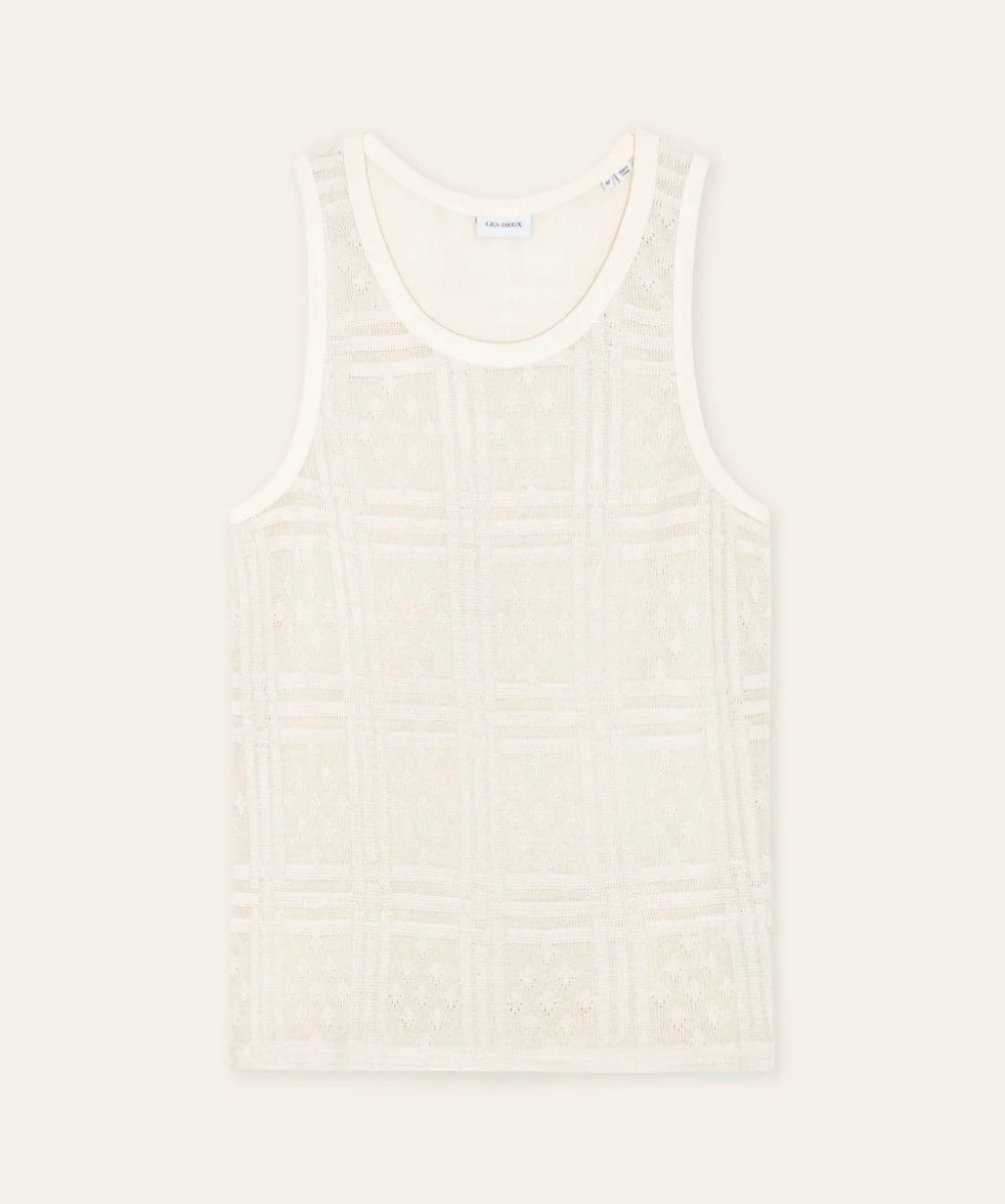 Les Deux Huxley Pointelle Tank Top