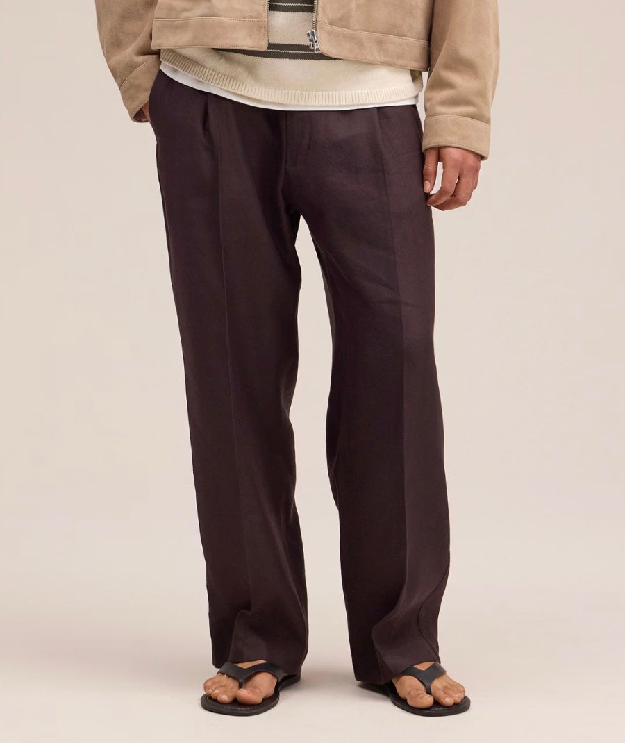 NN.07 Kay Relaxed Fit Linen Blend Pant