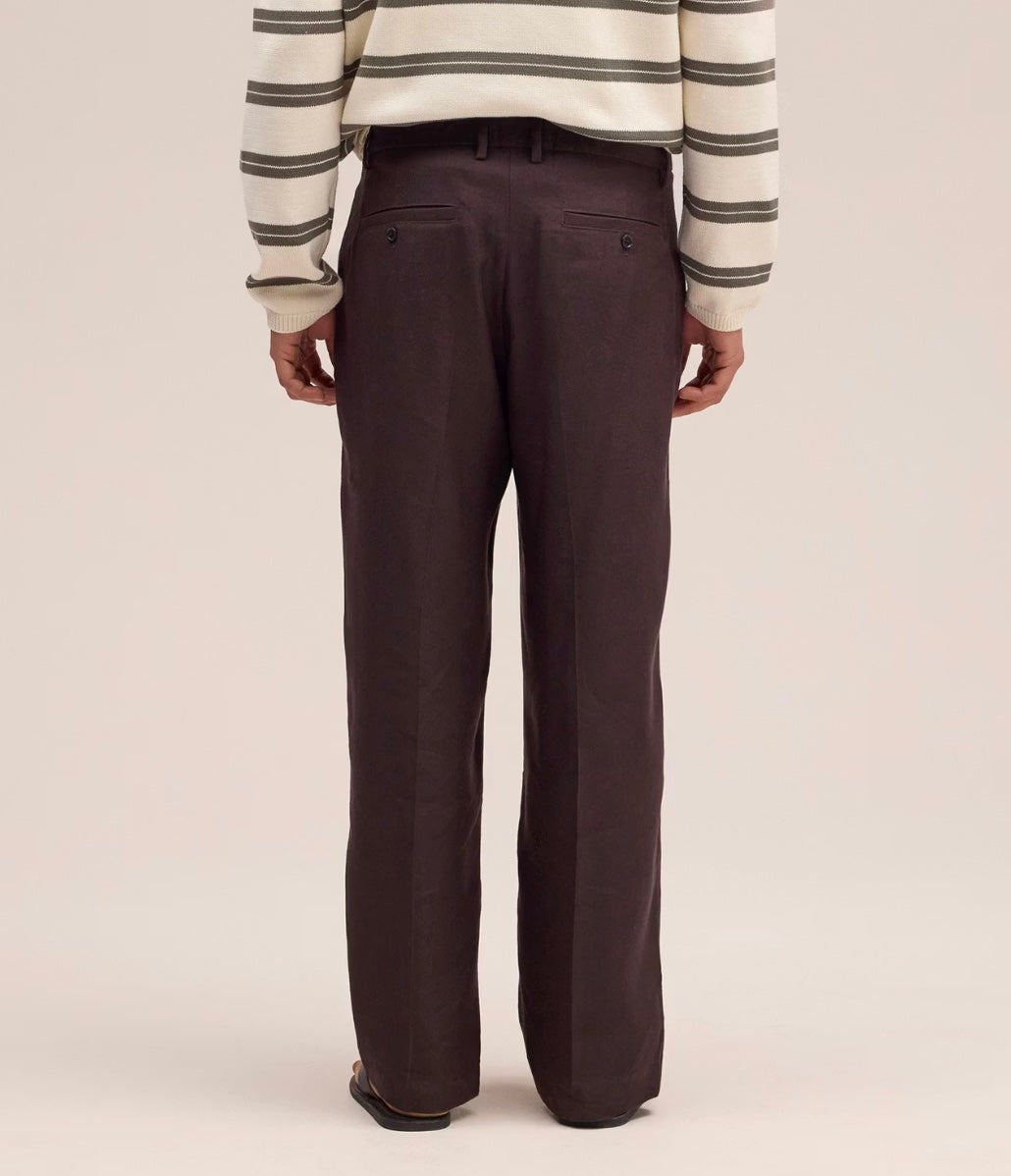 NN.07 Kay Relaxed Fit Linen Blend Pant