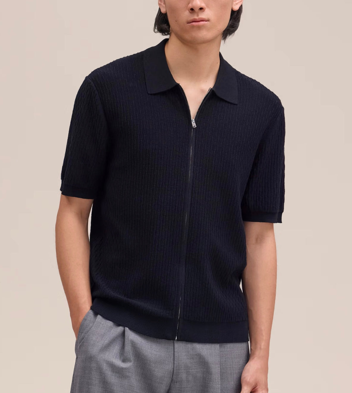 NN.07 Gustav Full Zip Cardigan