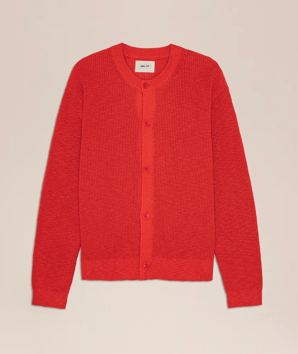NN.07 Jasper Boucle Yarn Cardigan
