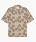 NN.07 Ole Floral Linen & Organic Cotton Camp Shirt