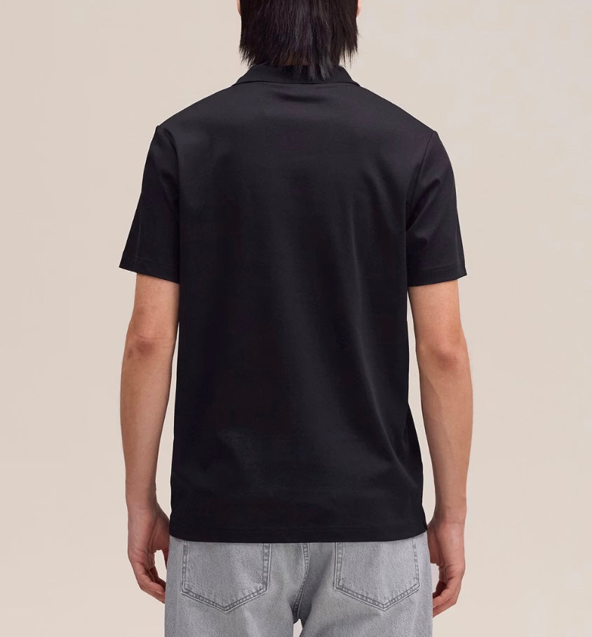 NN.07 Paul Open Collar Organic Cotton Polo