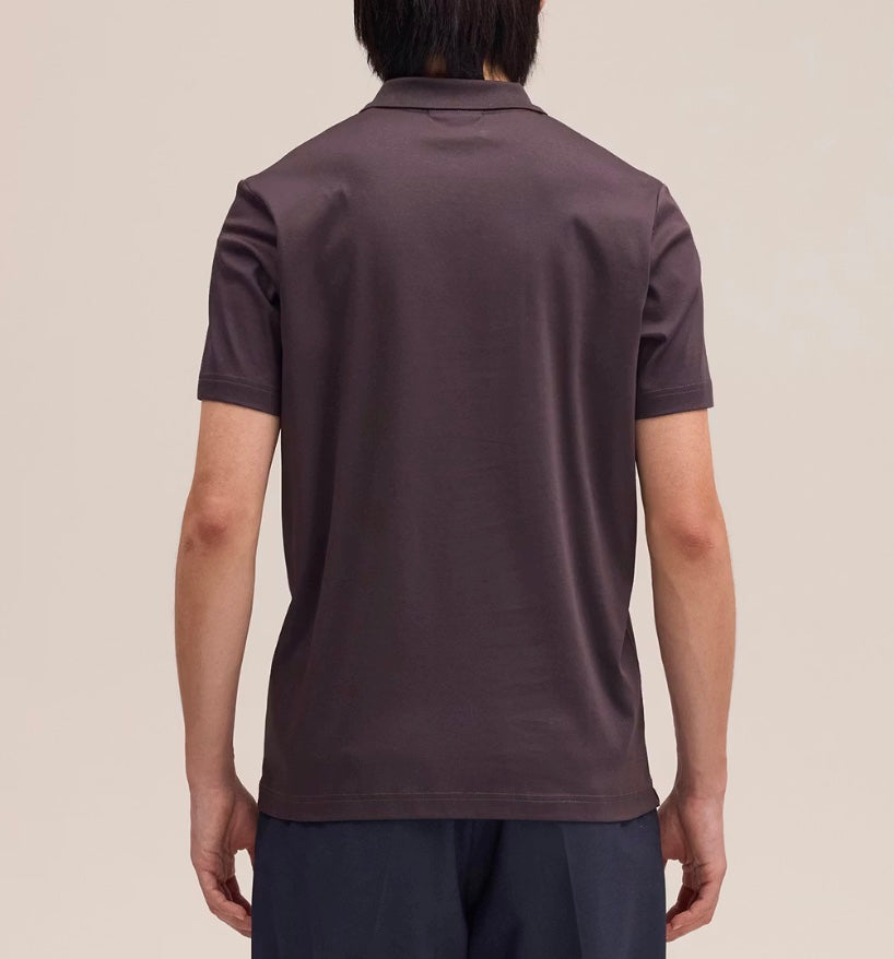 NN.07 Paul Open Collar Organic Cotton Polo