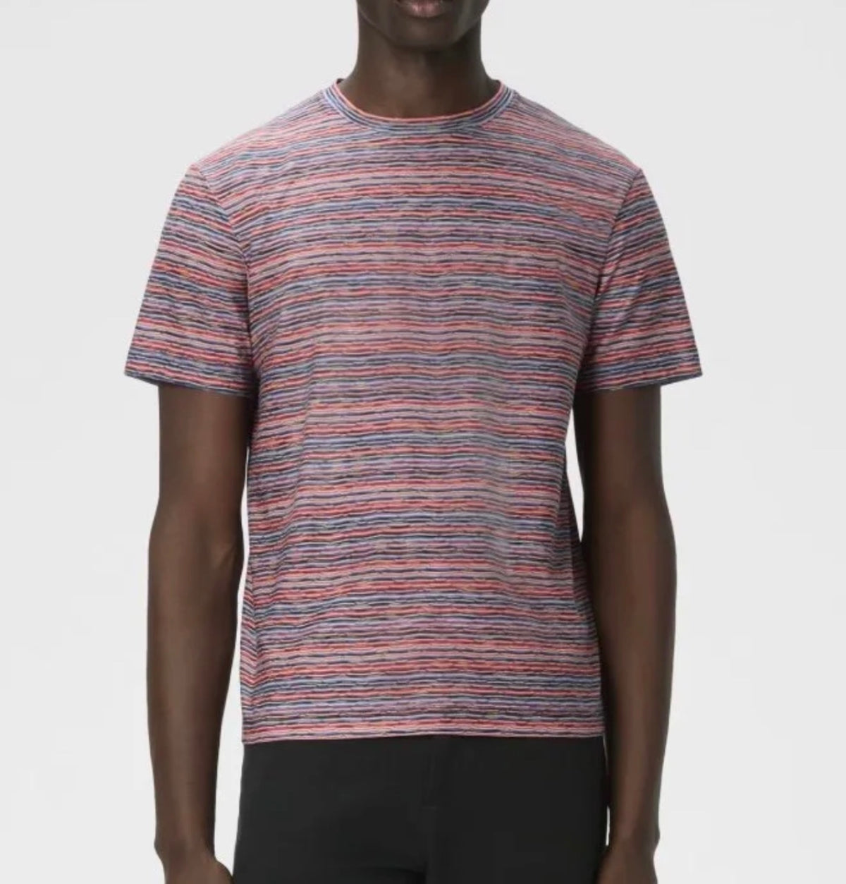 Missoni T-Shirt With Flame And Zigzag Pattern