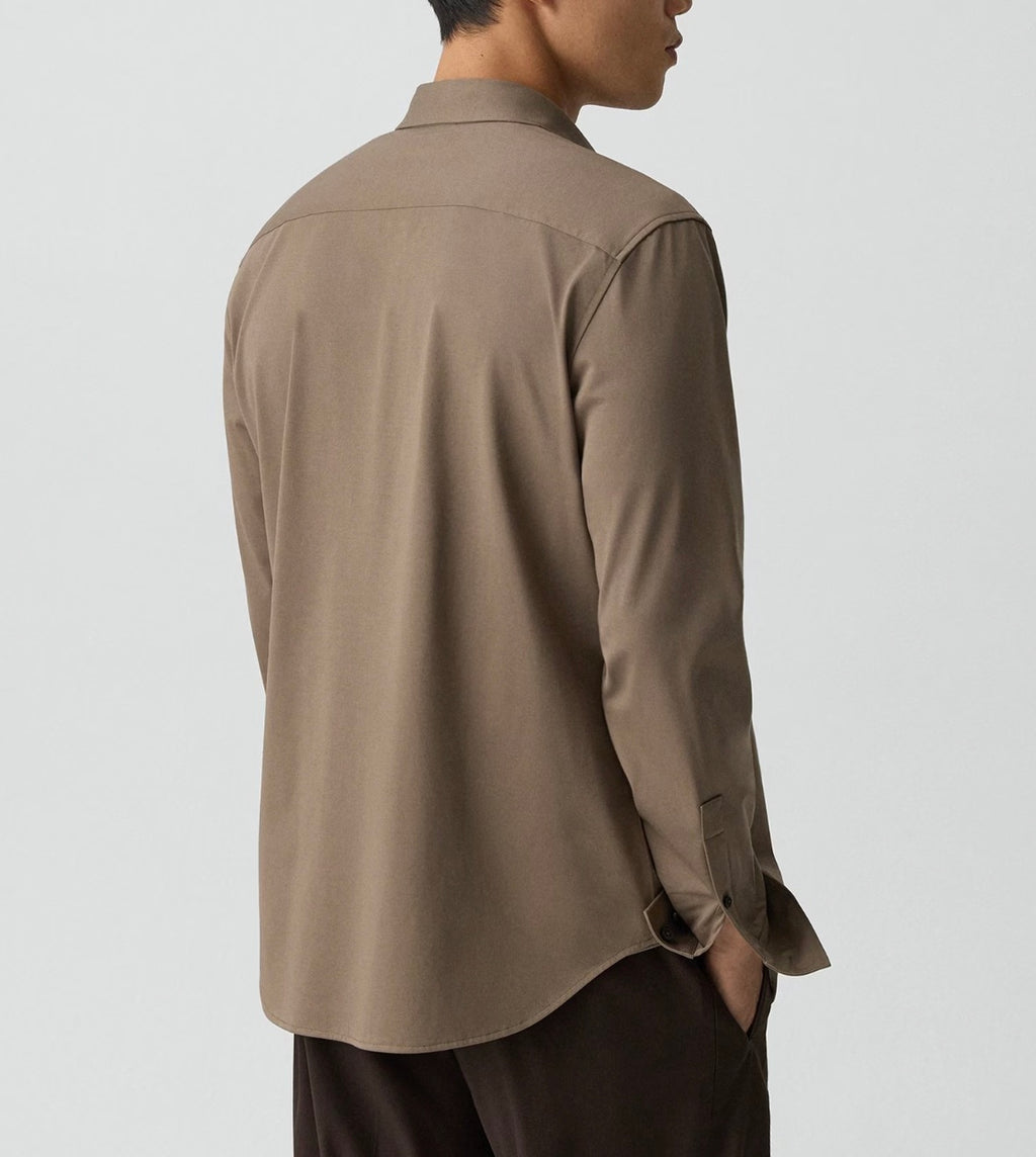 Theory Sylvain Shirt in Structure Knit