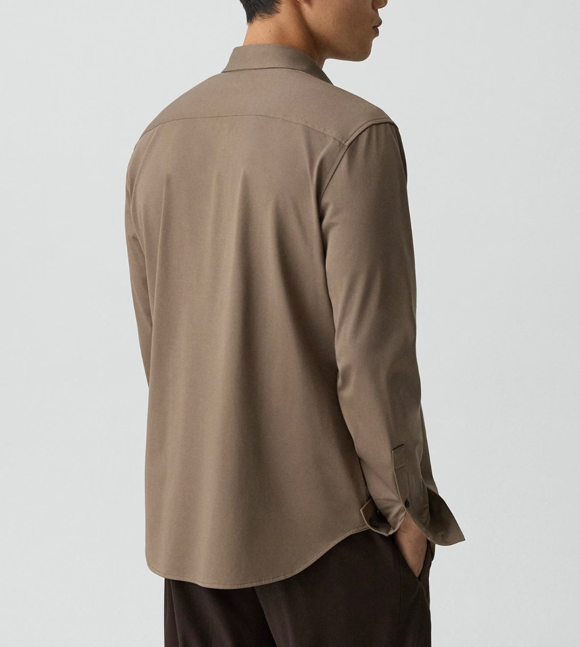 Theory Sylvain Shirt in Structure Knit