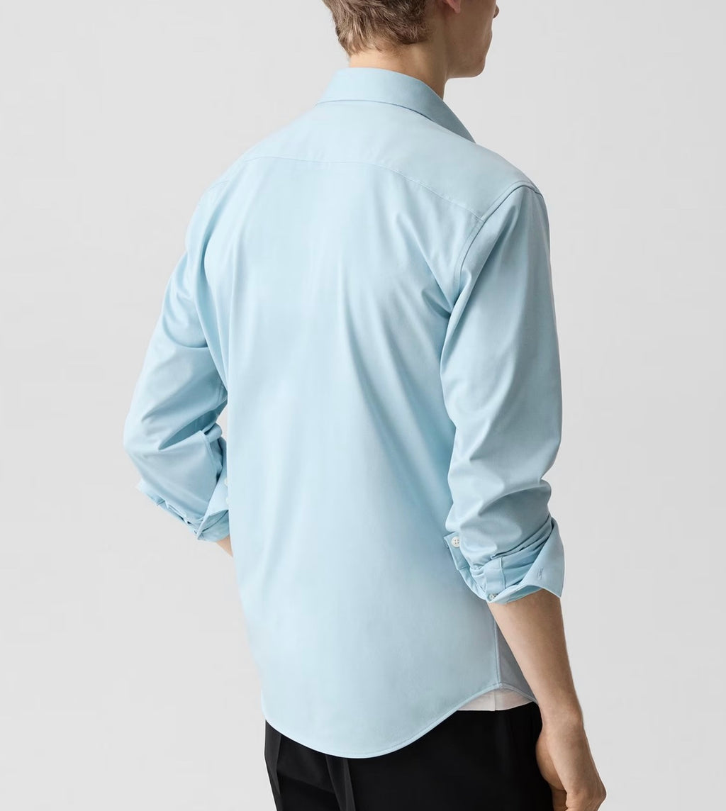 Theory Sylvain Shirt in Structure Knit