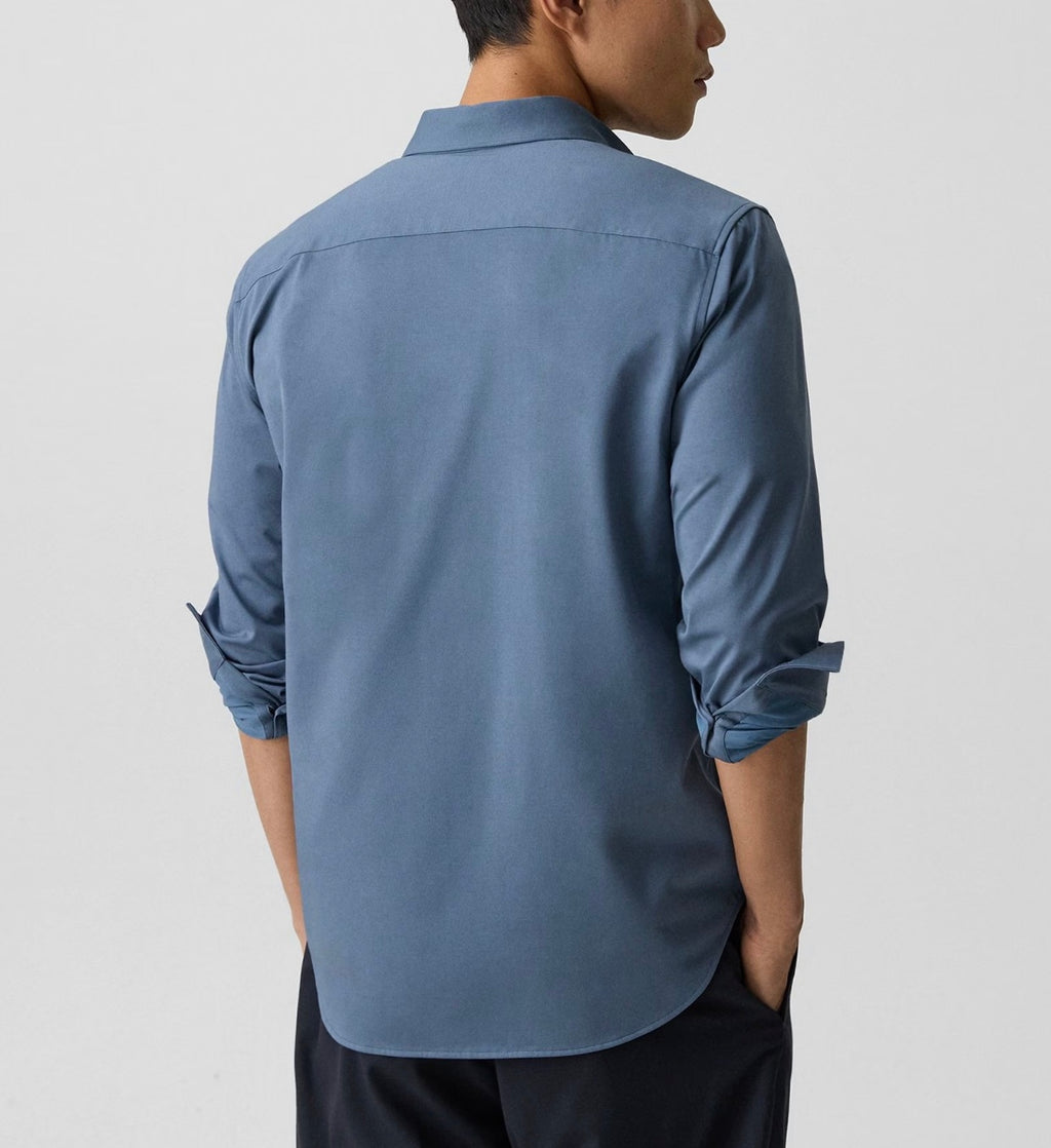 Theory Sylvain Shirt in Structure Knit