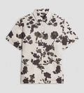 Theory Irving Short-Sleeve Shirt in Floral Lyocell