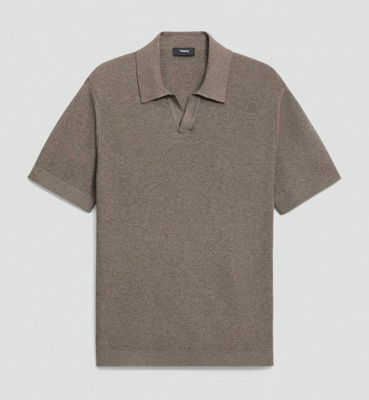 Theory Brenan Polo Shirt in Light Bilen