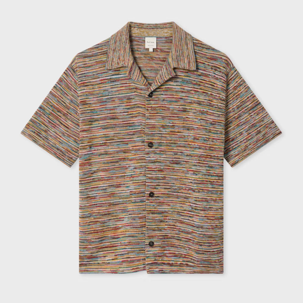 Paul Smith Signature Stripe Knitted Cotton Shirt