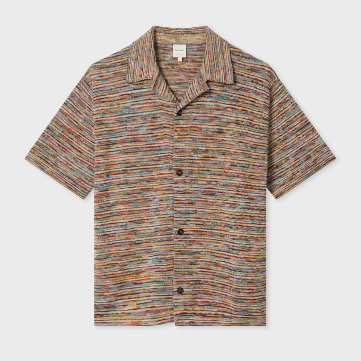 Paul Smith Signature Stripe Knitted Cotton Shirt