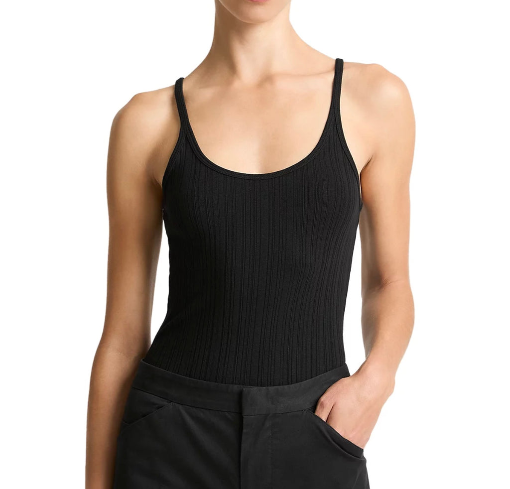 Vince Rib Knit Tank Top