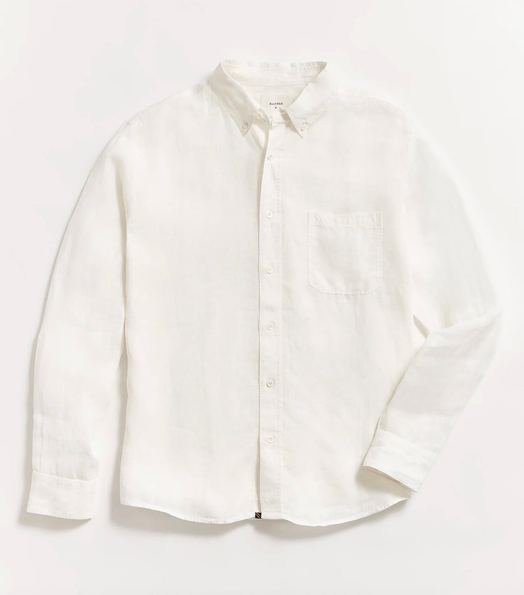 Billy Reid Tuscumbia Linen Shirt Button Down