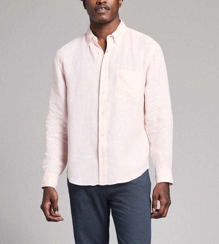 Billy Reid Tuscumbia Linen Shirt Button Down