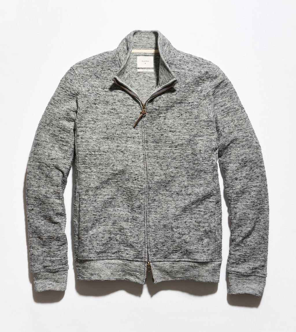 Billy Reid Numajiri Marled Slub Track Jacket