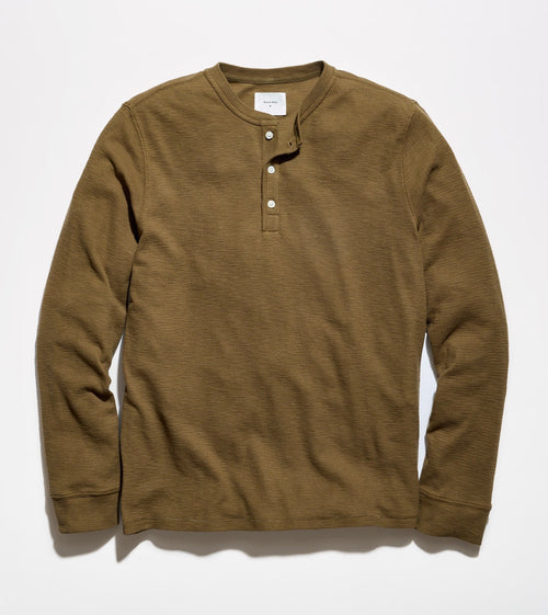 Billy Reid Slub Tuck Henley