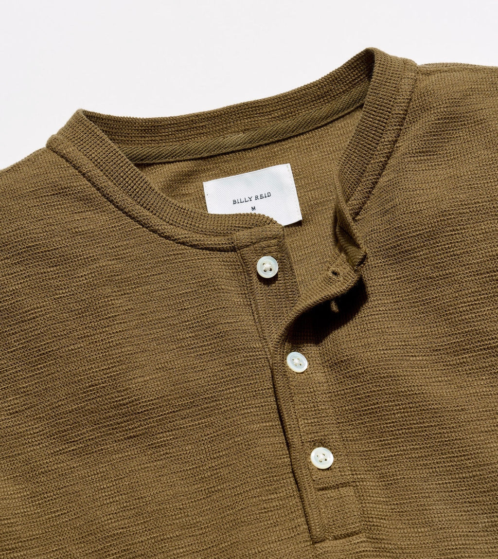 Billy Reid Slub Tuck Henley