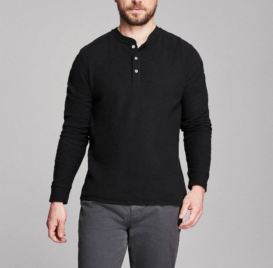 Billy Reid Slub Tuck Henley