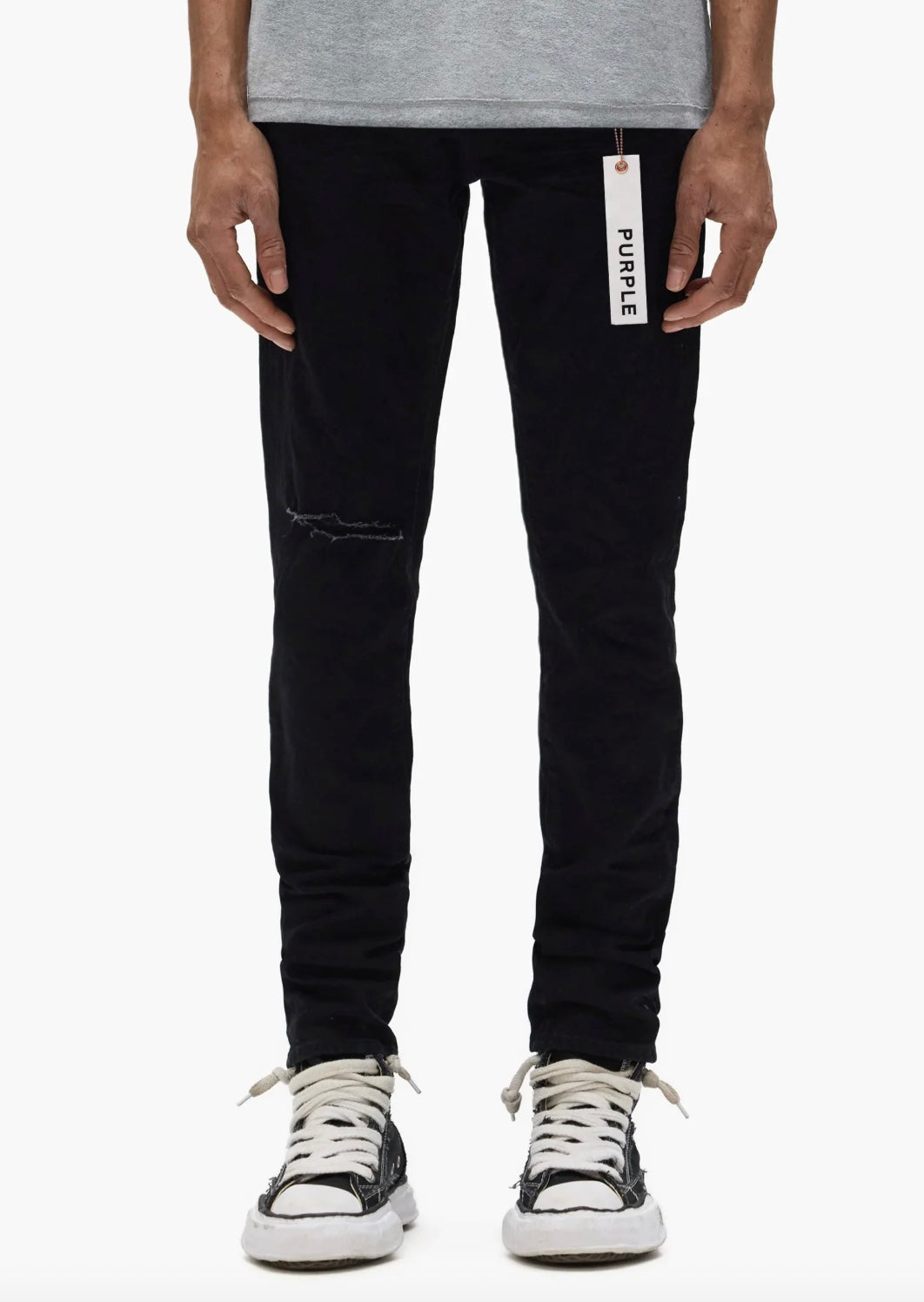 Purple P002 Rinse Knee Slit