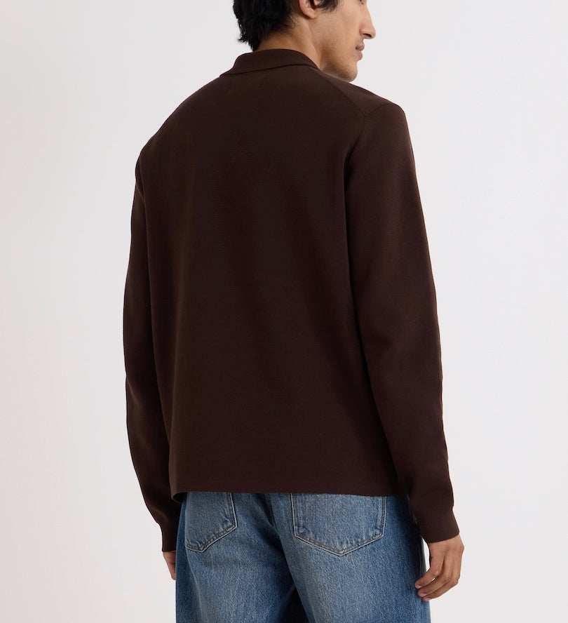 Wax London Marley Long Sleeve Zip Polo