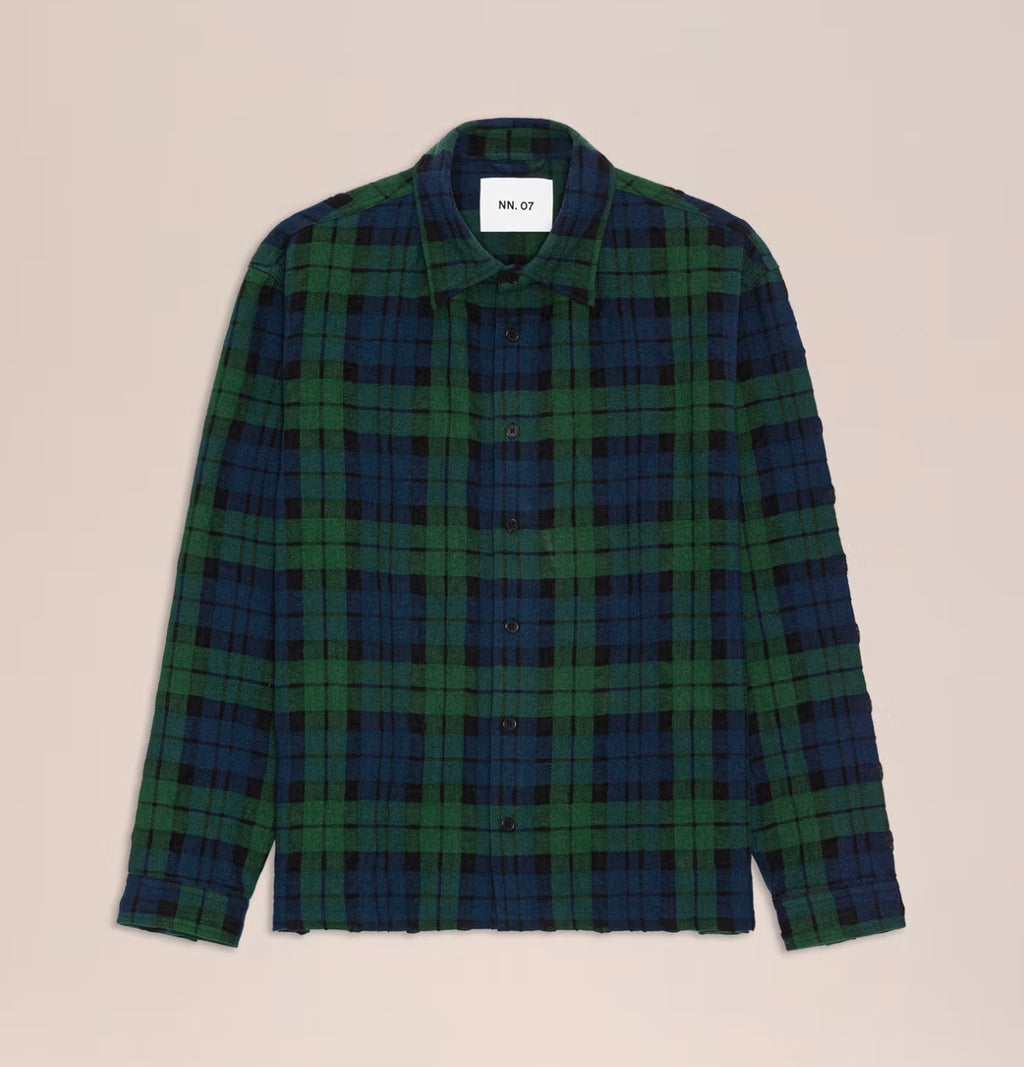 NN.07 Casper Flannel overshirt
