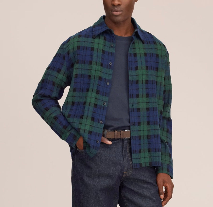 NN.07 Casper Flannel overshirt