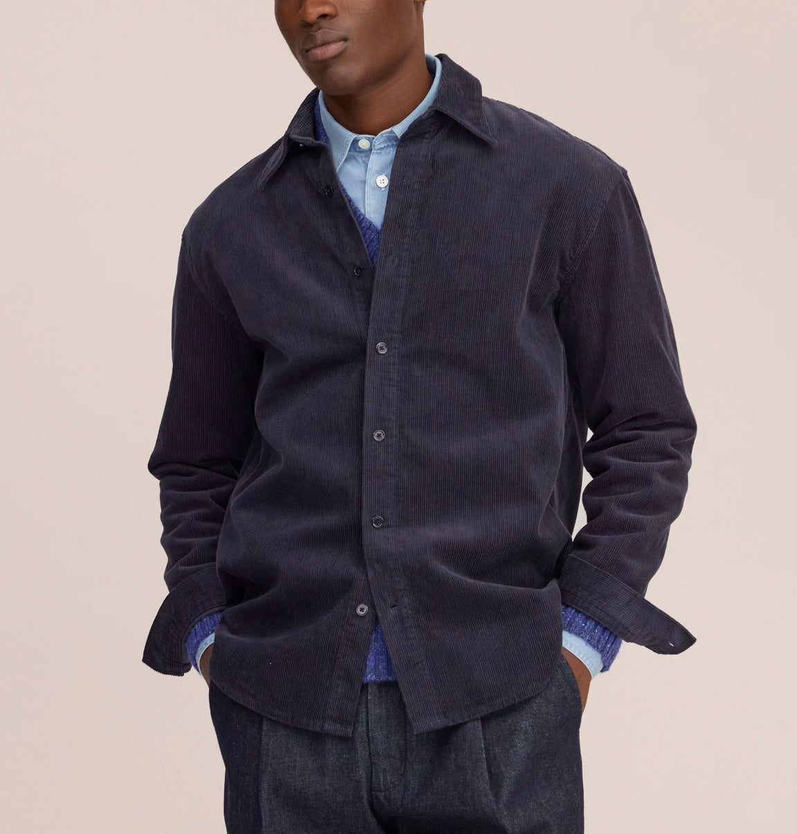 NN.07 Casper Corduroy overshirt