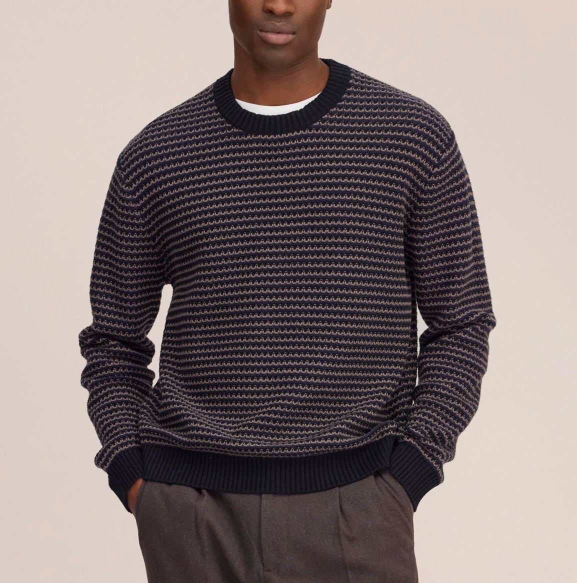 NN.07 Russell - Textured Stitch sweater
