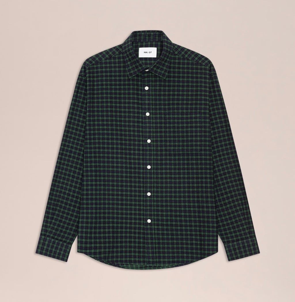NN.07 Deon Casual Flannel Shirt