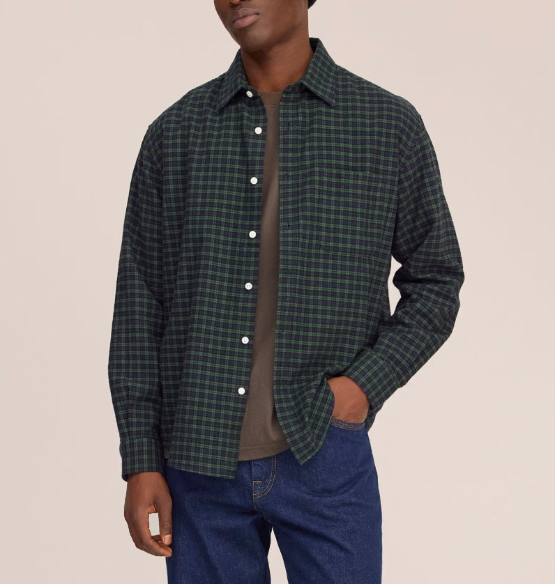 NN.07 Deon Casual Flannel Shirt