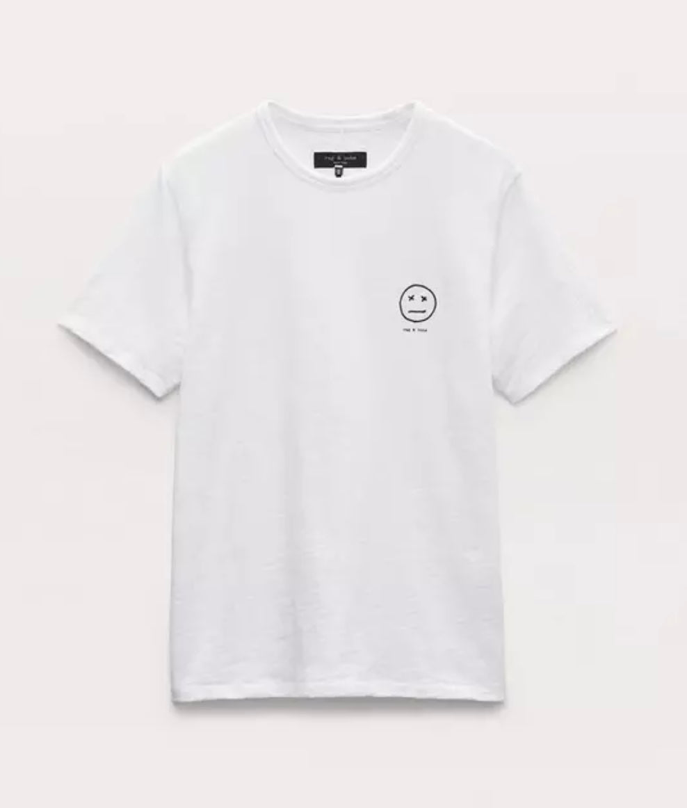 Rag & Bone Sour Face Embroidered Tee