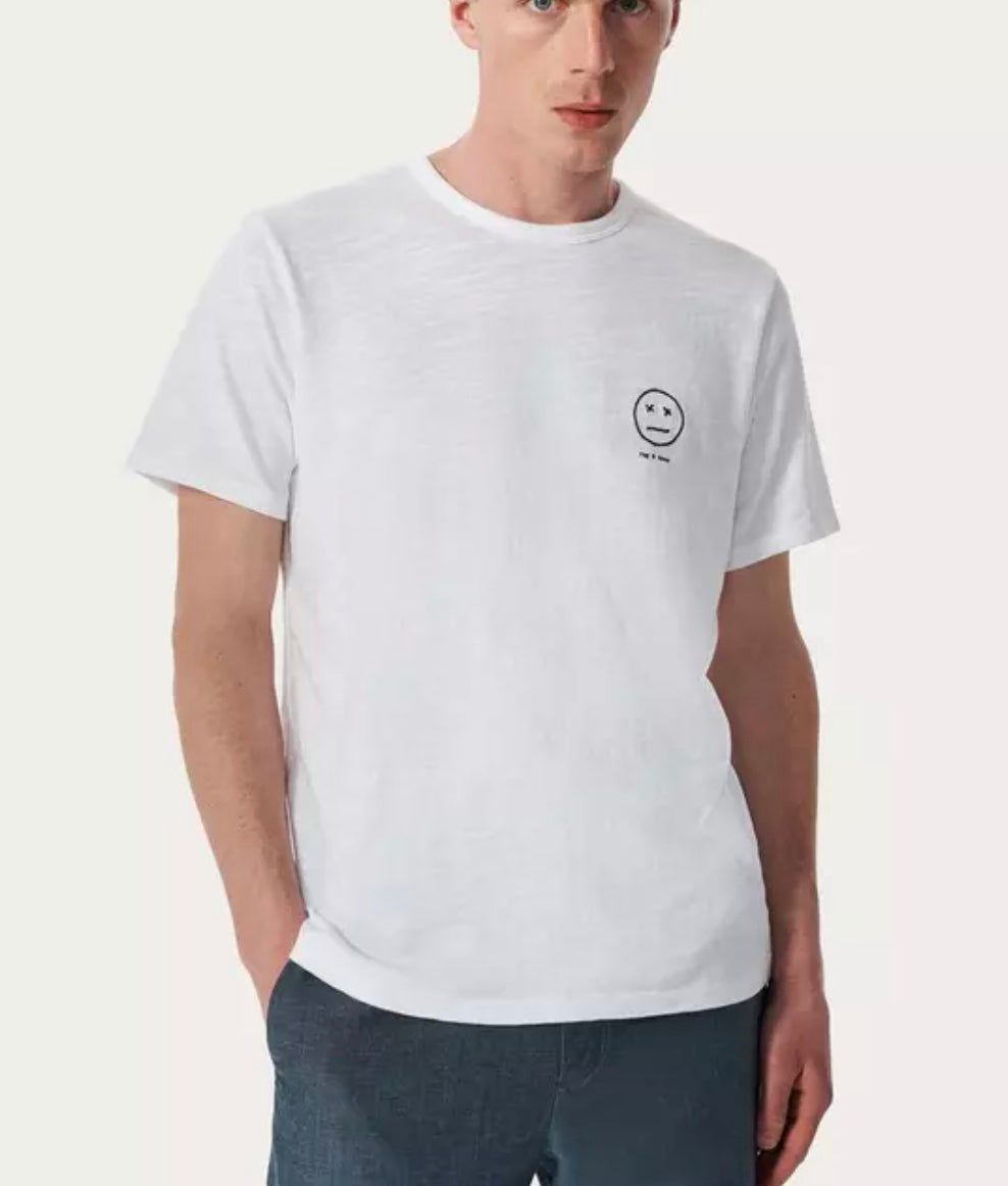Rag & Bone Sour Face Embroidered Tee