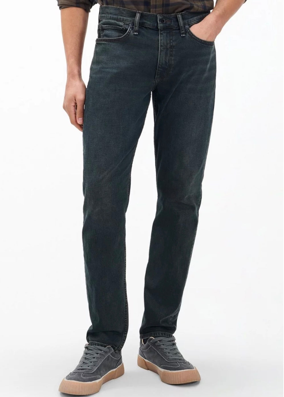 Rag & Bone Fit 2 Slim Jeans Authentic Stretch in Infuse Oil Indigo