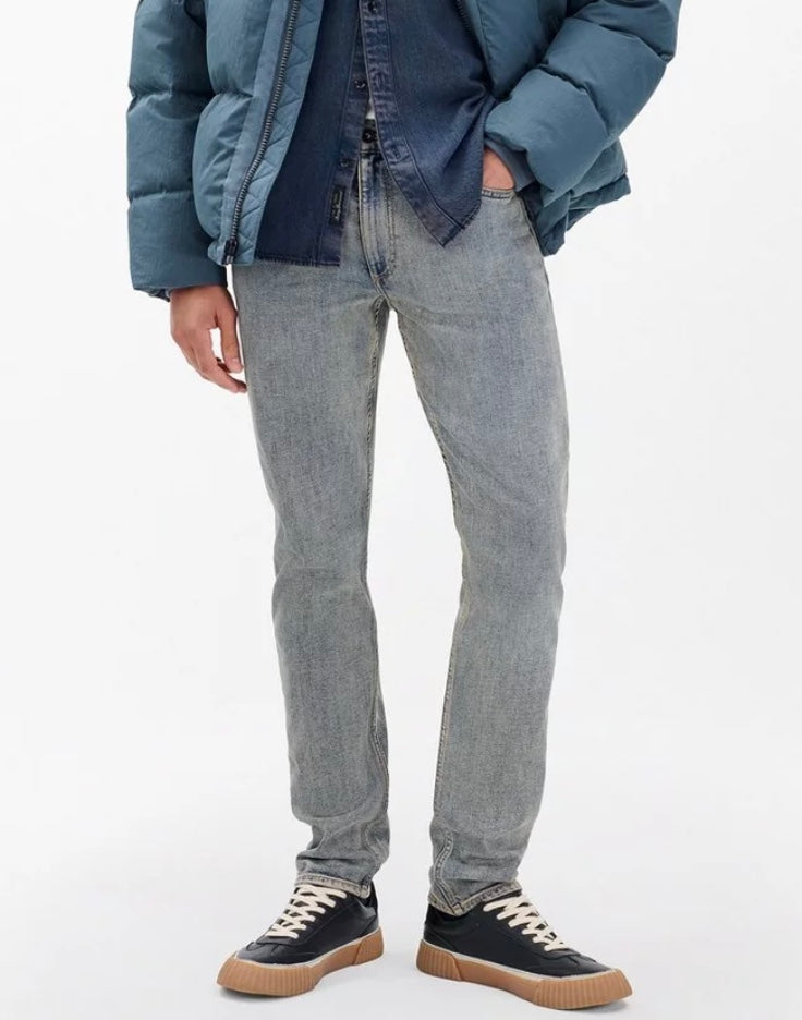 Rag & Bone Fit 2 Slim Jeans Authentic Stretch in Infuse Vintage Blue