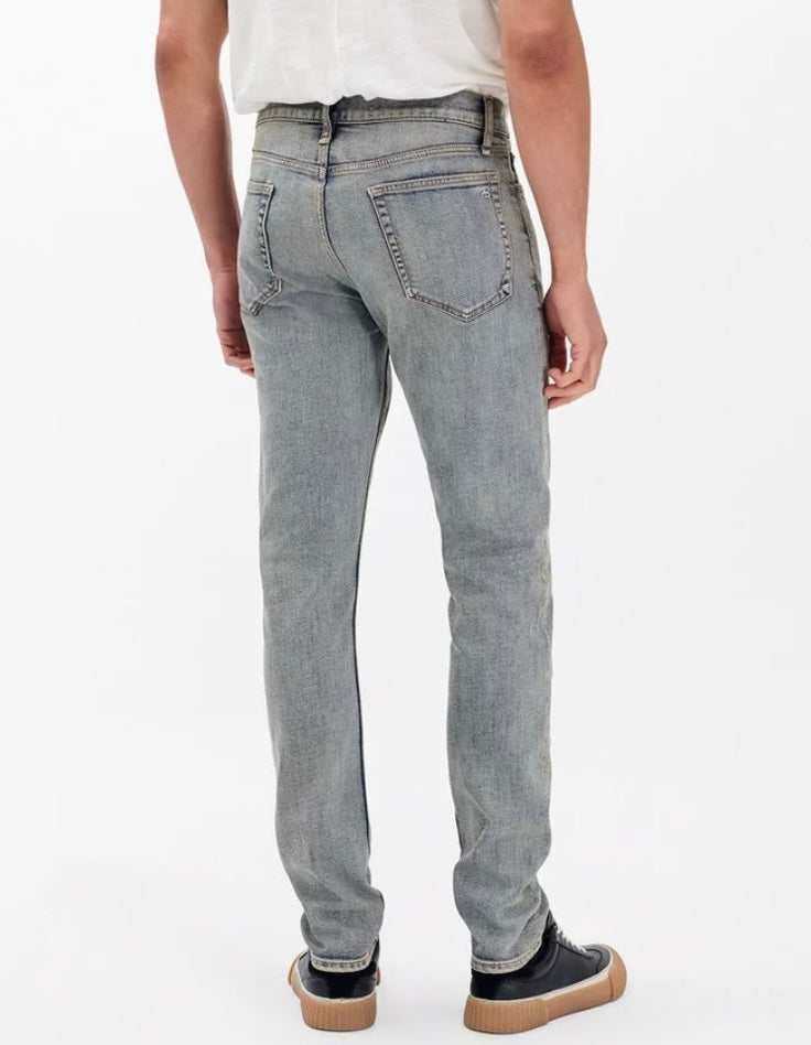 Rag & Bone Fit 2 Slim Jeans Authentic Stretch in Infuse Vintage Blue