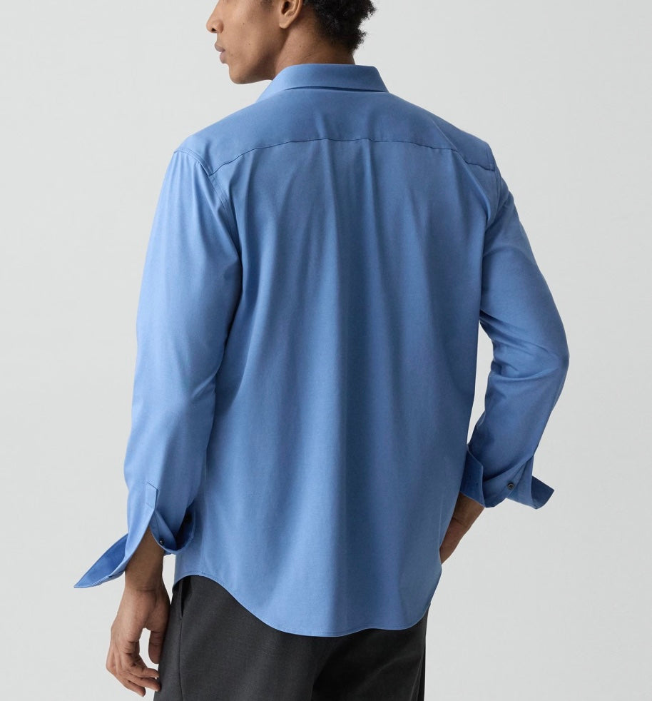 Theory Sylvain Shirt in Structure Knit