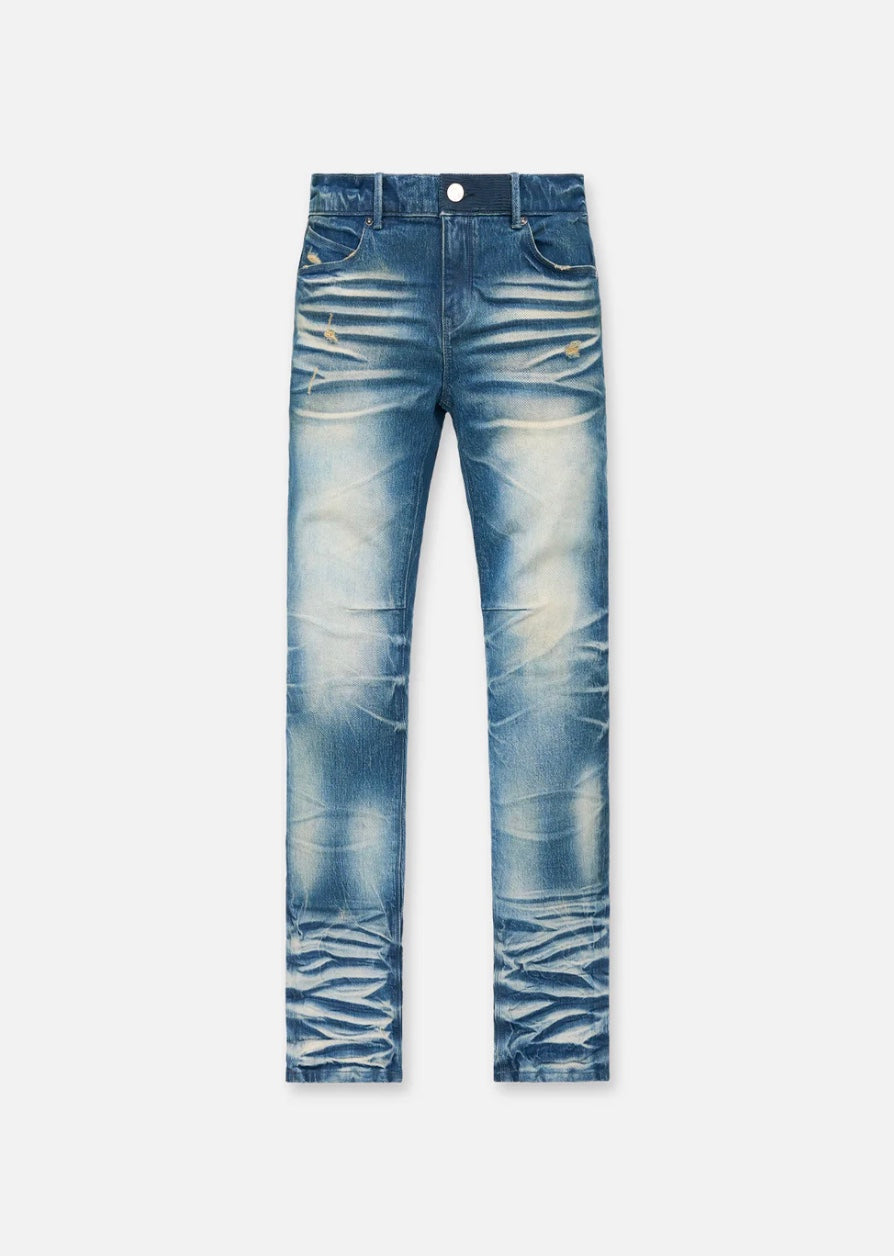 RTA CLayton Skinyy Jean Stacked Medium Blue