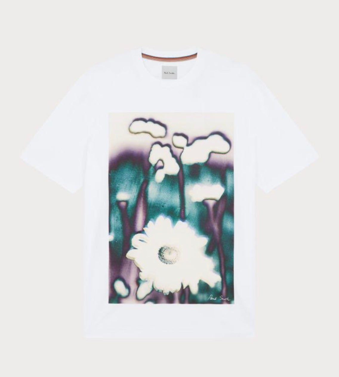 Paul Smith Mens Floral Print Tee