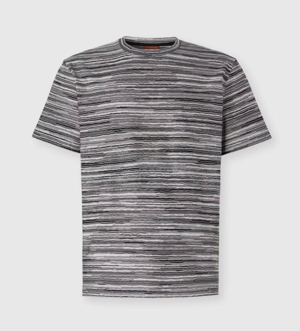 Missoni T-Shirt With Flame And Zigzag Pattern