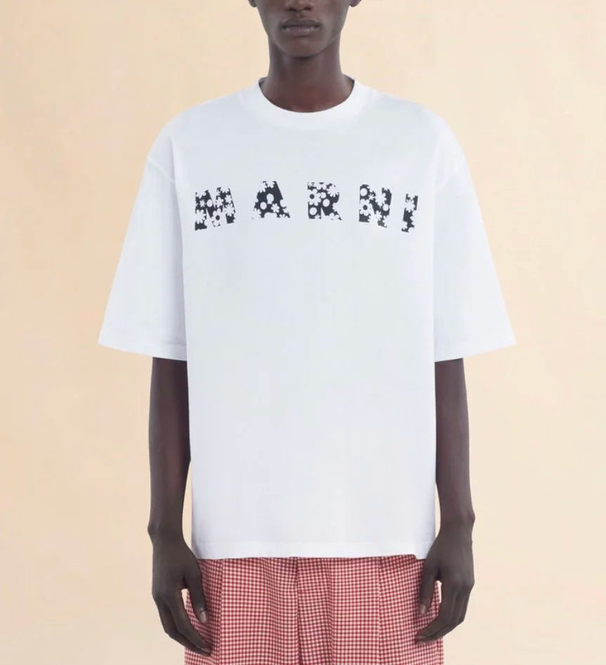 Marni Pop Fields Logo Tee