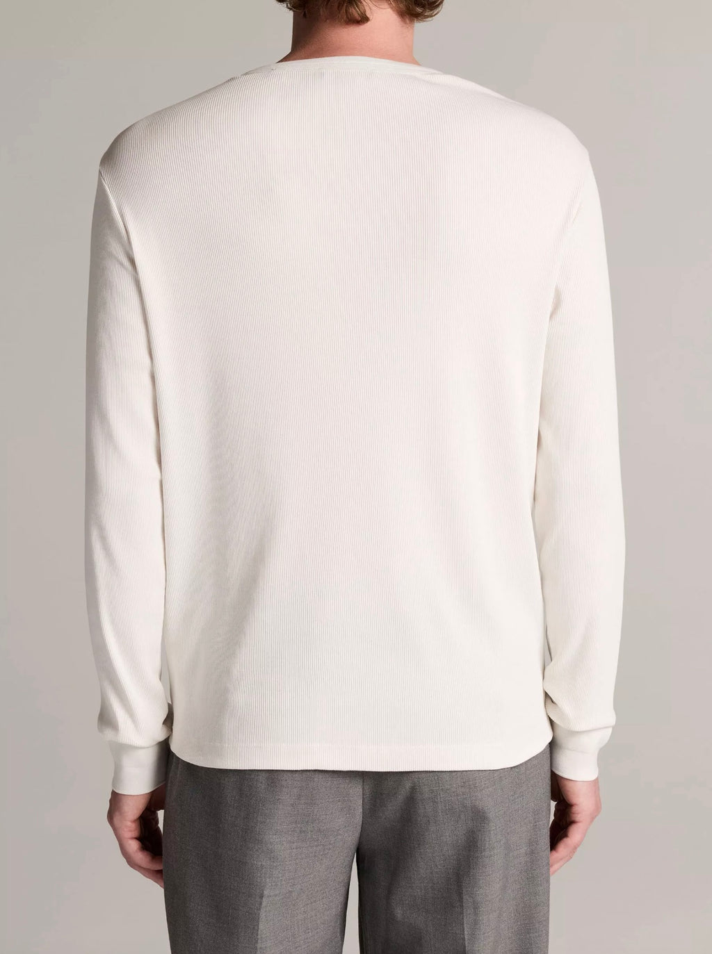 Vince Ribbed Cotton Henley