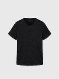 John Varvatos SS Crew Tee Rose Vine Embroidery