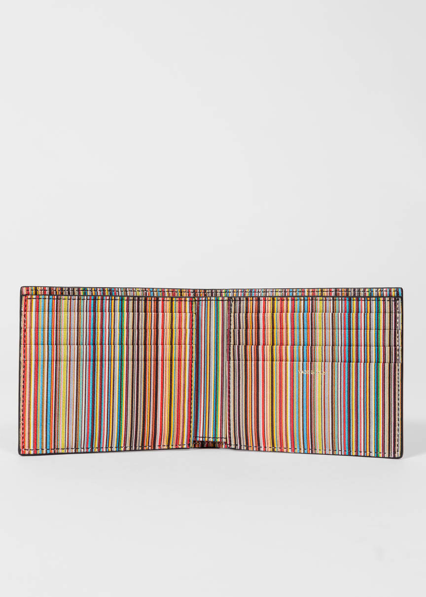 Paul Smith "Signature Stipe" Interior Wallet